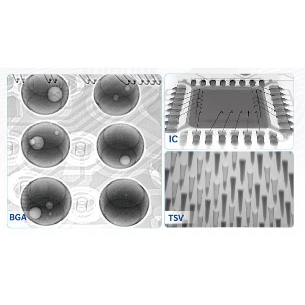 Clear Imaging BGA Void Detection PCBA BGA X-ray AX9600 Unicomp SMT PCB Assembly Inspection System
