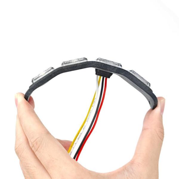 Ultra Thin LED Surface Mount Lighthead High Power Forklift Warning Light