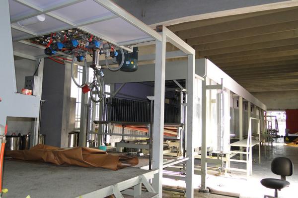 Cheap Automatic Horizontal Flexible Foam Production Machine Line For Mattress / Pillow for sale