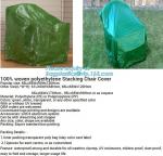 Green Waterproof pe plastic outdoor garden furniture covers,lounge bench covers