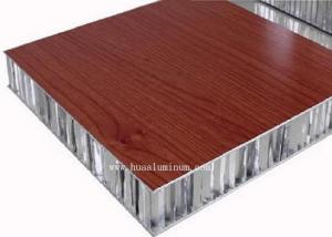 China OEM Yellow Aluminum Honeycomb Core Panel , 4ft Aluminum Honeycomb Sheet on sale