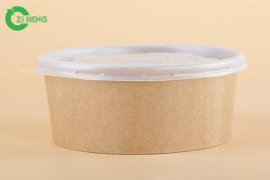 China Leak Protection Paper Food Bowls Double Sided PE Coating For Food Takeaway on sale