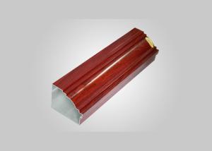 Interior Balcony Railing Aluminum Extrusion Alloys Wood Grain Environmental Friendly
