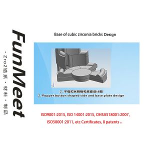 Zirconia Bricks For the Thermal Chamber of Sapphire Grower