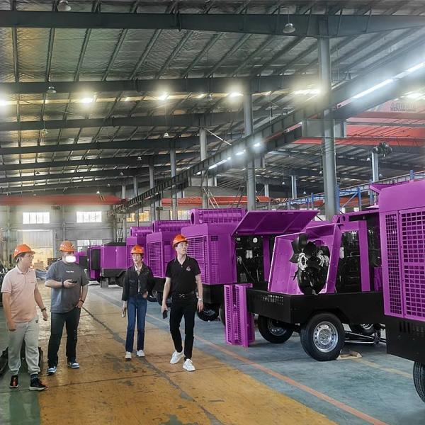 High Pressure Screw Air Compressor Machine Direct Driven Rotary Air Compressor for Sale
