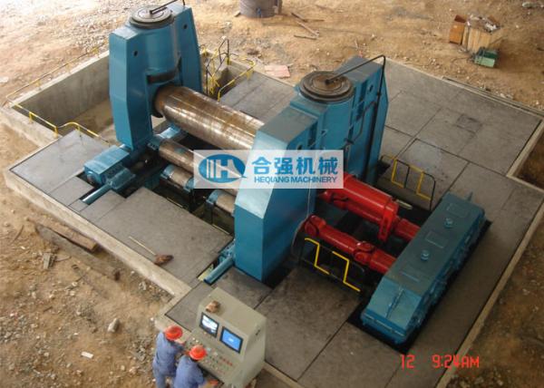 Cheap Level Down Type NC Control 3 Roller Plate Bending Machine for sale