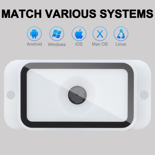 Embedded Omni Barcode Scanner for Ticket Gates Fast QR Code Validation for Transit