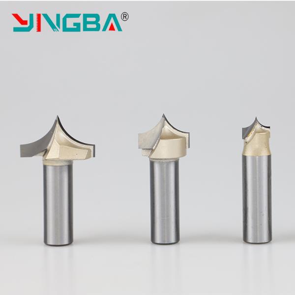 Arden Tideway Tiger 1/2 1/4 Shank Carbide Door Panel Ovolo Carving Bit Pointed Roundover Router Bit Woodworking CNC Tools