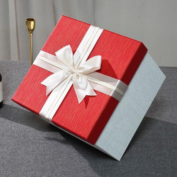 Cardboard Package Carton Gift Boxes Lid And Base Paper Box Packaging Customized
