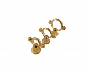 Best Polished Brass Pipe Clamp 15mm - 54mm Casting PVC Pipe Clamp wholesale