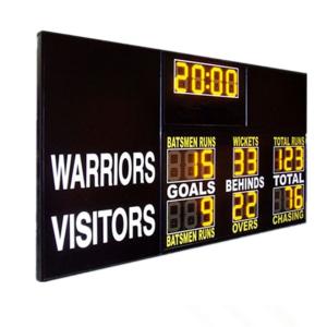 Best Standard Aussie Rules AFL Electronic Scoreboard , Afl Football Scoreboard With 12&quot; Digit wholesale