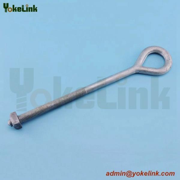 Cheap Hot dip galvanized Forged oval eye bolt for sale