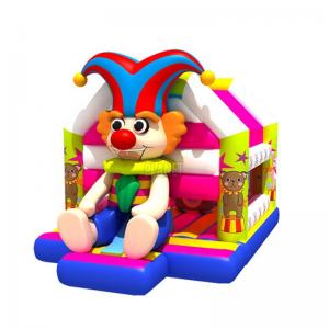 China Inflatable Clown Junmping Bouncy House Colorful Clown Bouncy Castle Clown Bouncy House on sale