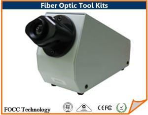 China Desktop Fiber Optic Microscope 400x  For Regular Connectors ferrule  End Face Inspection on sale