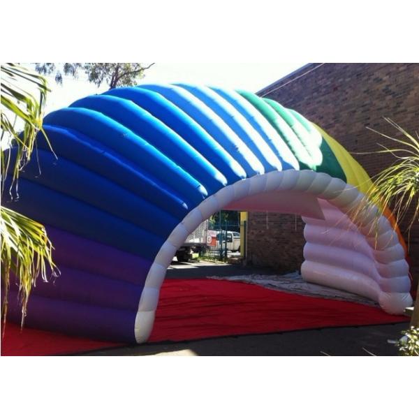 8m Fan-shaped Inflatable Semicircular Tent