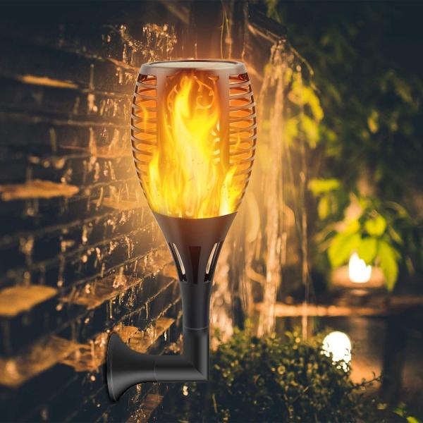 33LEDS Solar Torch Lights