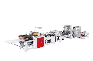 80pcs/Min Drawstring Garbage Bag Making Machine LDPE High Speed