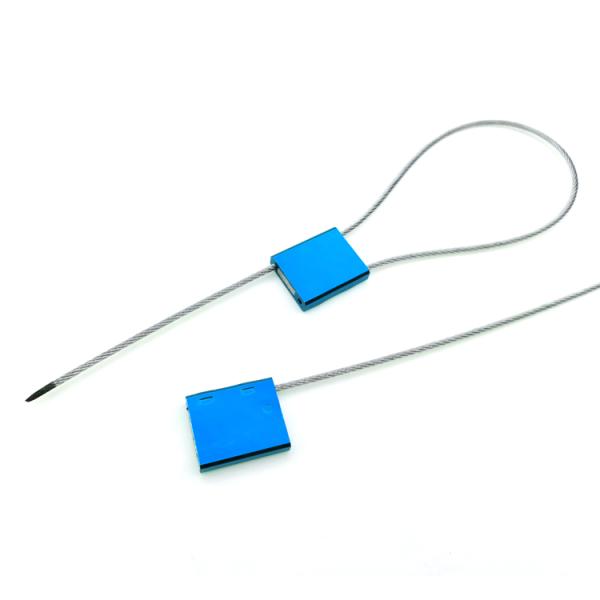 Cable lock truck seal side profile