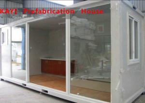 China Combined Custom Container House , Lightweight Single Container House With Bedroom on sale