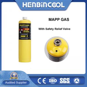 Best 14oz MAPP GAS Cylinder 399.7g Map Pro Gas Cylinder Hand Torch Fuel wholesale