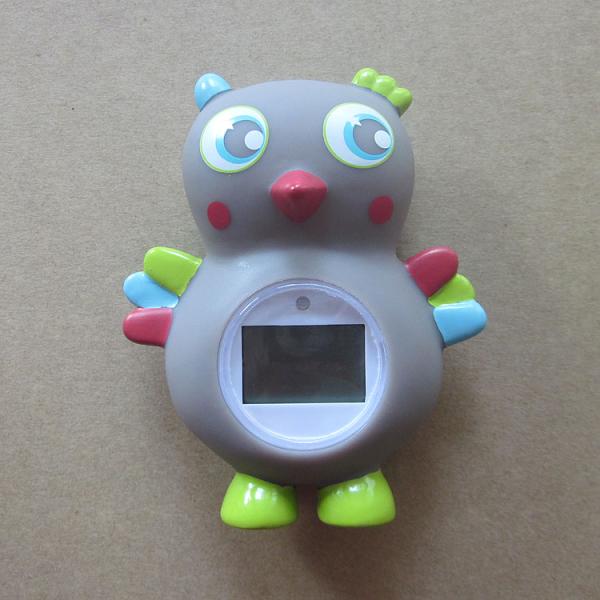 2016 Hot Sales custom make cartoon COW baby bath toy water temperature thermometer