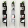 Buy cheap Modern 5 Tier Floating Corner Wall Shelf，Wall Mount Home Decor Display from wholesalers