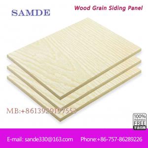 Best Weatherproof Wood Texture Cladding Wall Panels 3050*192*7.5/9mm wholesale