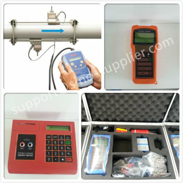 Wireless Plastic Portable Ultrasonic Alcohol Flow Meter Economical