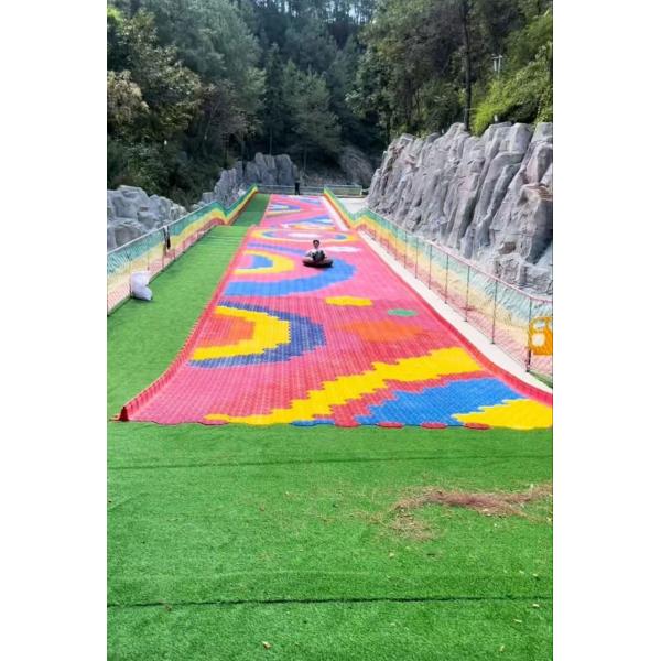 Outdoor Rainbow Slide for Playgrounds Durable All-Ages Fun