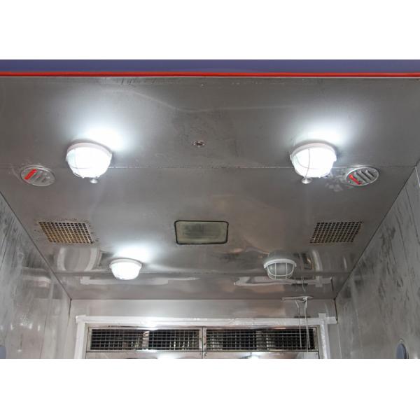 Powder Spraying Walk In Chamber Cold Rolled Steel Sheet External Material