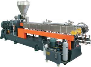 China PVC Conical Twin Screw Extruder Pipe Profile Sheet Extrusion Dual Screw Extruder on sale