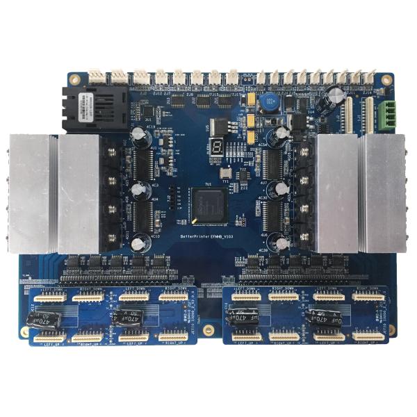 Textile Digital Oval Printer USB3.0 I3200 Eight Head Inkjet Board