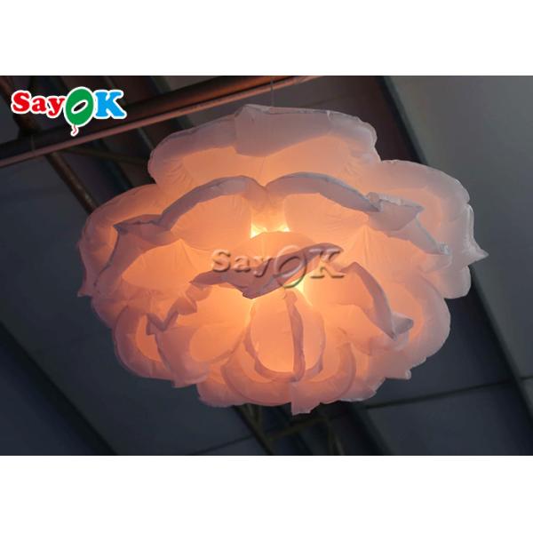 Wedding Stage Inflatable Lighting Decoration Led Rose Flower