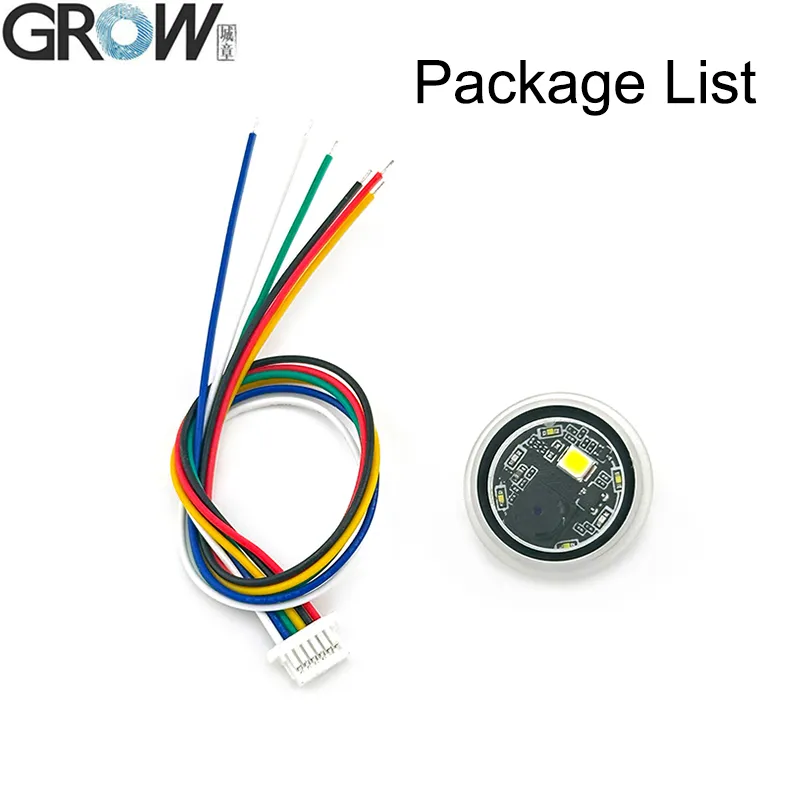 GROW GM861S-LED White Fill Lighting DC3.3V Barcode Module USB/UART Interface Qr Code Bar Code Scanner Reader For Arduino Windows
