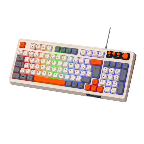 Backlit Multimedia Gaming Keyboard
