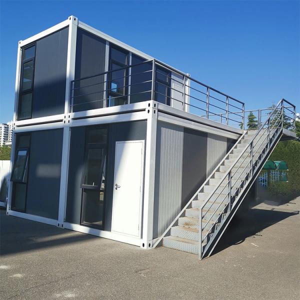 BOX SPACE Custom 20 Ft Mobile House Duplex Prefabricated Container Home Kits Resort Detachable Prefab House