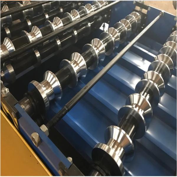 Corrugated IBR Double Layer Sheet Metal Siding Roof Panel Forming Machine