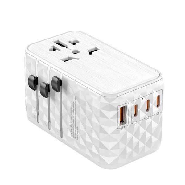 Type C Universal Travel Adapter 120W Worldwide International USB Wall Charger