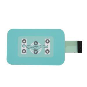 TKM MS Polyester Embossed Custom Membrane Switch LED For Remote Control Use