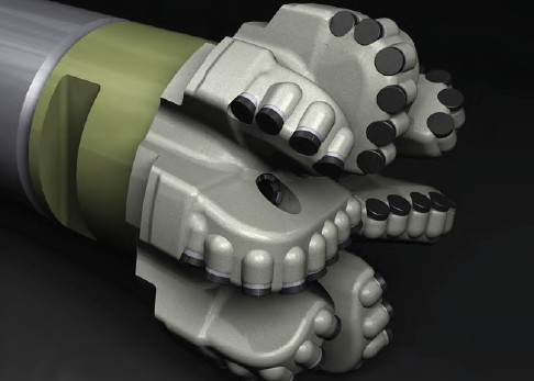 Outer Hexagon PDC Drill Bit Tungsten Carbide Thread Nozzle For Petroleum Industry