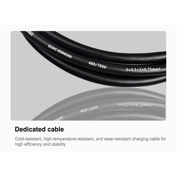 UNI Portable Dustproof Energy Fast Electric Vehicle 5m 10m Ext Extension Cable