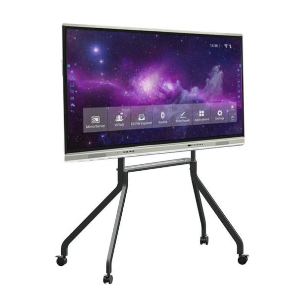 75 Inch EDLA Certified Interactive Flat Panel Display | Smart Touch Screen Monitor For Education Classroom & Business,Office | Smart Interactive Panel