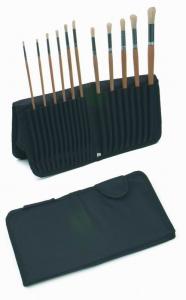 Best Foldable Paint Brush Case Holder Organizers , Easel Brush Holder For Writing Materials wholesale