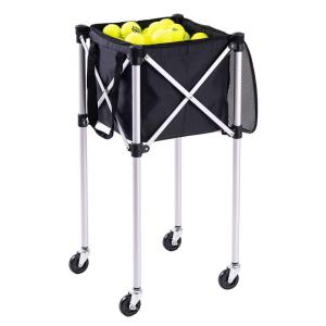 Best Lightweight Tennis Ball Hopper Basket Aluminum Alloy Portable Tennis Ball Cart wholesale