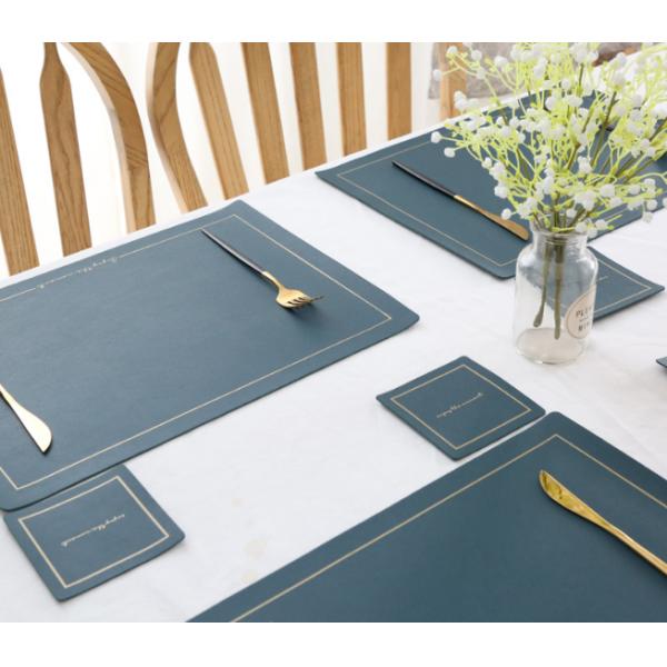 Waterproof Oilproof Kitchen Tools And Utensils Napkin Pad Tablecloth Plain Dyed