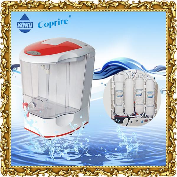 Cheap 75gpd 5 Stage Reverse Osmosis Water Filtration System With Plastic Tap High Absorbency for sale