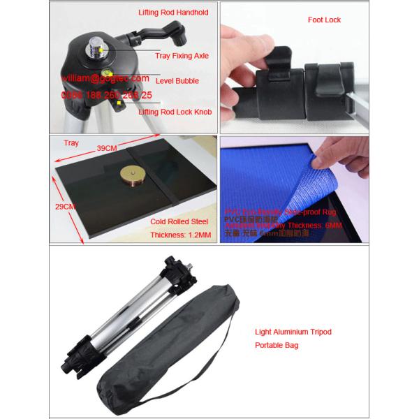 Tripod 0.52-1.40M projector bracket support holder floor stand 29*39CM tray max 15KG lift