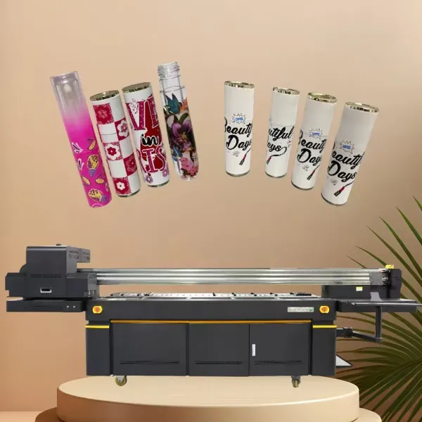 High Speed Cylindrical UV Printing Machine for UV Cylinder Printer Bottle