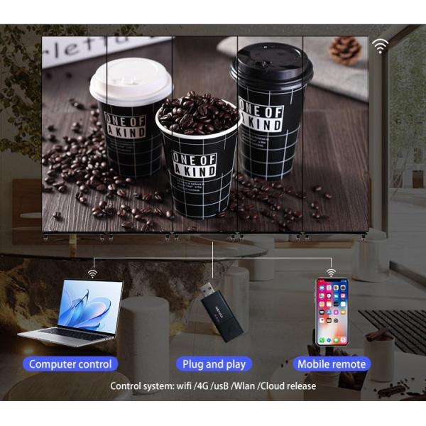 YUYI Digital Indoor LED Display Poster Wifi P3 Floor Standing LED Display