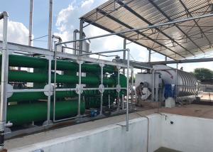 Batch Type Pyrolysis Tyre Recycling Plant CE ISO , Waste Tire Recycling Plant